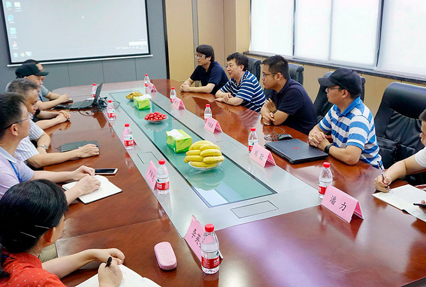 哈爾濱工業(yè)大學(xué)校長(zhǎng)助理沈毅帶隊(duì)訪(fǎng)問(wèn)全盛機(jī)電